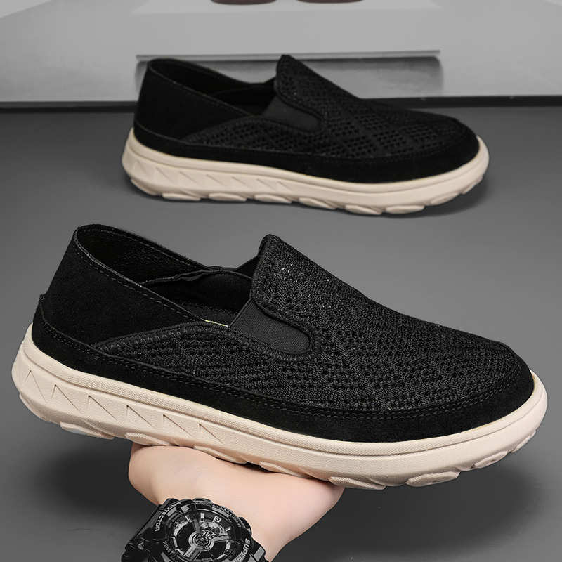 Luxury Men Lifestyle - Botas de verano de cuero natural,
