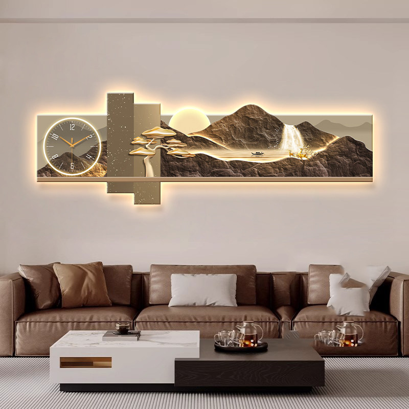 Luxury Lifestyle Homes - Reloj de Pared de Gran Tamaño,