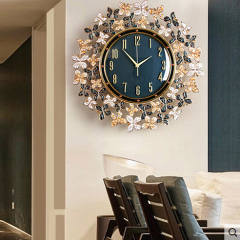 Luxury Lifestyle Homes - Reloj de mariposa esmaltado, reloj de