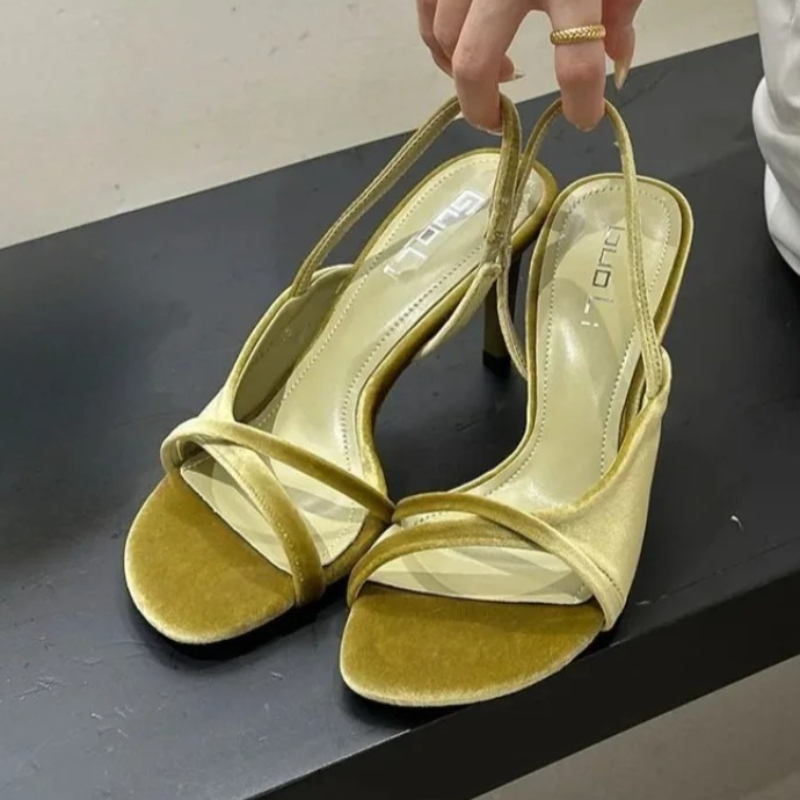 Zapatos de Tacón de Terciopelo - Luxury Lifestyle Products reseña y precio