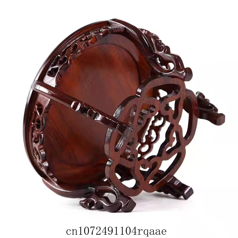 Soporte de exhibición de mader - Crystal Ball Decor reseña y precio