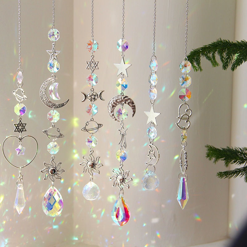 Atrapasueños de cristal K9 con - Crystal Ball Decor reseña y precio