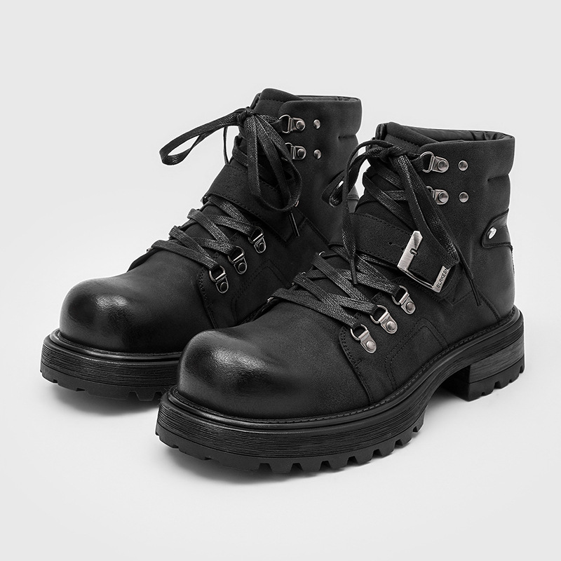 Botas de cuero de marca para h - Luxury Lifestyle Products reseña y precio