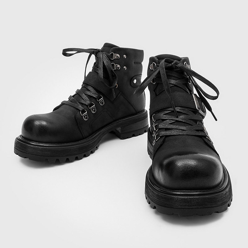 Botas de cuero de marca para h - Luxury Lifestyle Products reseña y precio