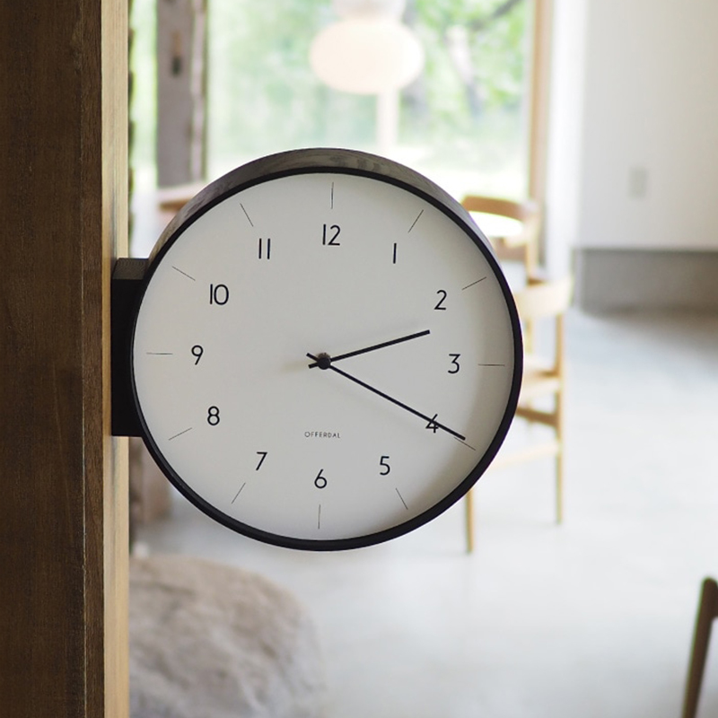 Reloj de pared de doble cara d - Luxury Lifestyle Homes reseña y precio